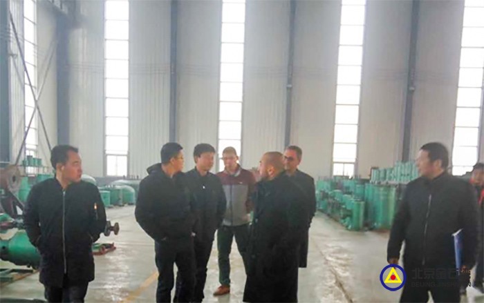 熱烈歡迎伊朗客戶(hù)蒞臨金石灣公司參觀考察